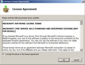 Lync 2013 EULA