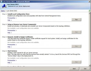 Lync 2013 Server Deployment
