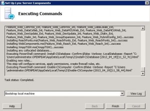 Lync 2013 Server Components Complete