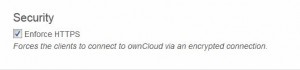 HTTPS Enforcement on OwnCloud